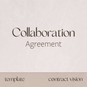 Collaboration Agreement - Contract Vision