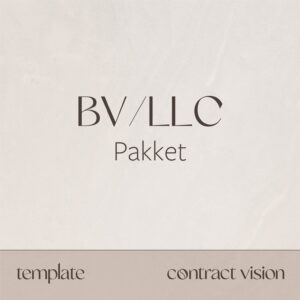 BV LLC Juridisch Pakket - Contract Vision - Contract op maat